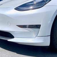 Model 3 Front Lip Gen. 2 - Real Molded Carbon Fiber