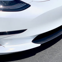 Model 3 Front Lip Gen. 2 - Real Molded Carbon Fiber