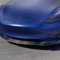 Model 3 Front Lip Gen. 2 - Real Molded Carbon Fiber