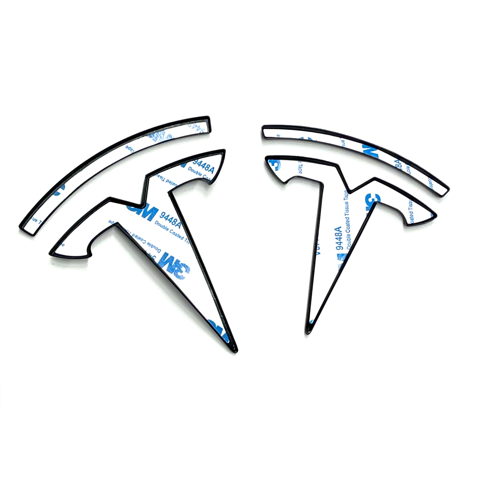 Model 3 &amp; Y - Goodbye Chrome, 3 Item Black Out Package