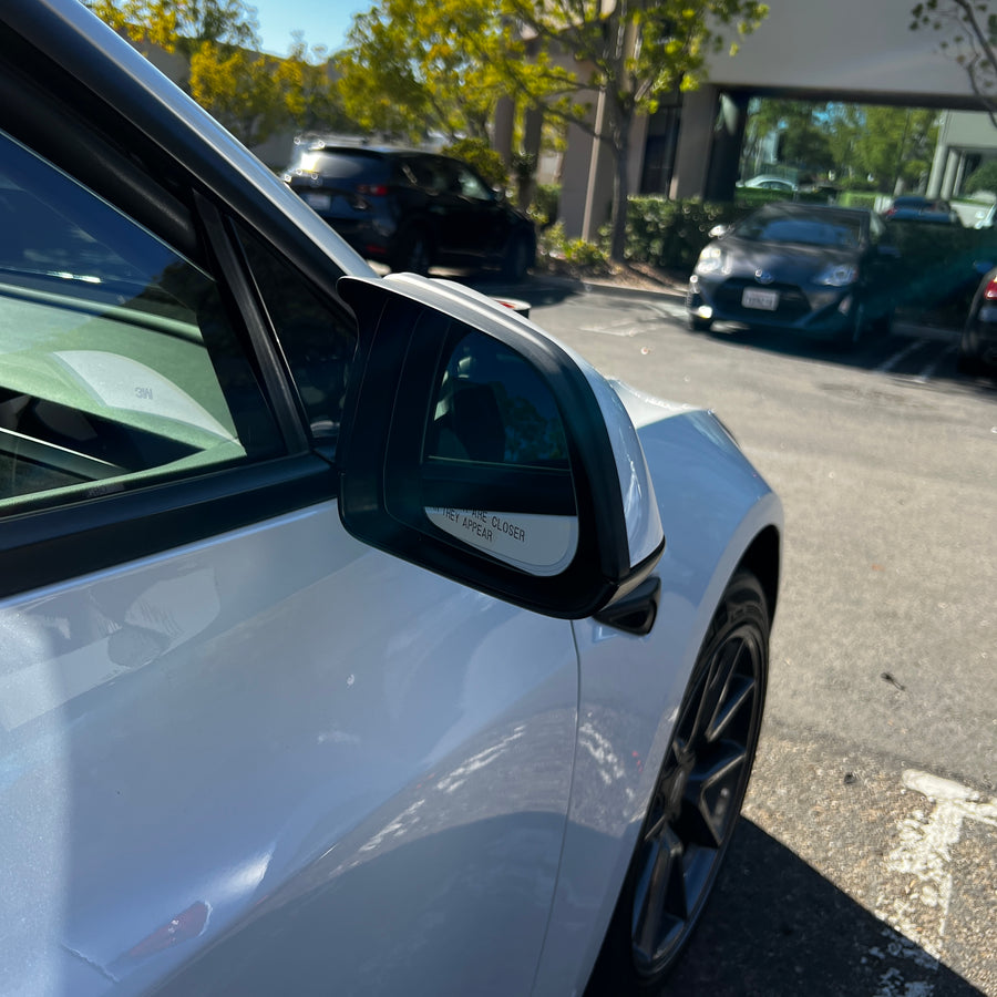 Model 3 Side View Mirror Visor Extension (1 Pair)