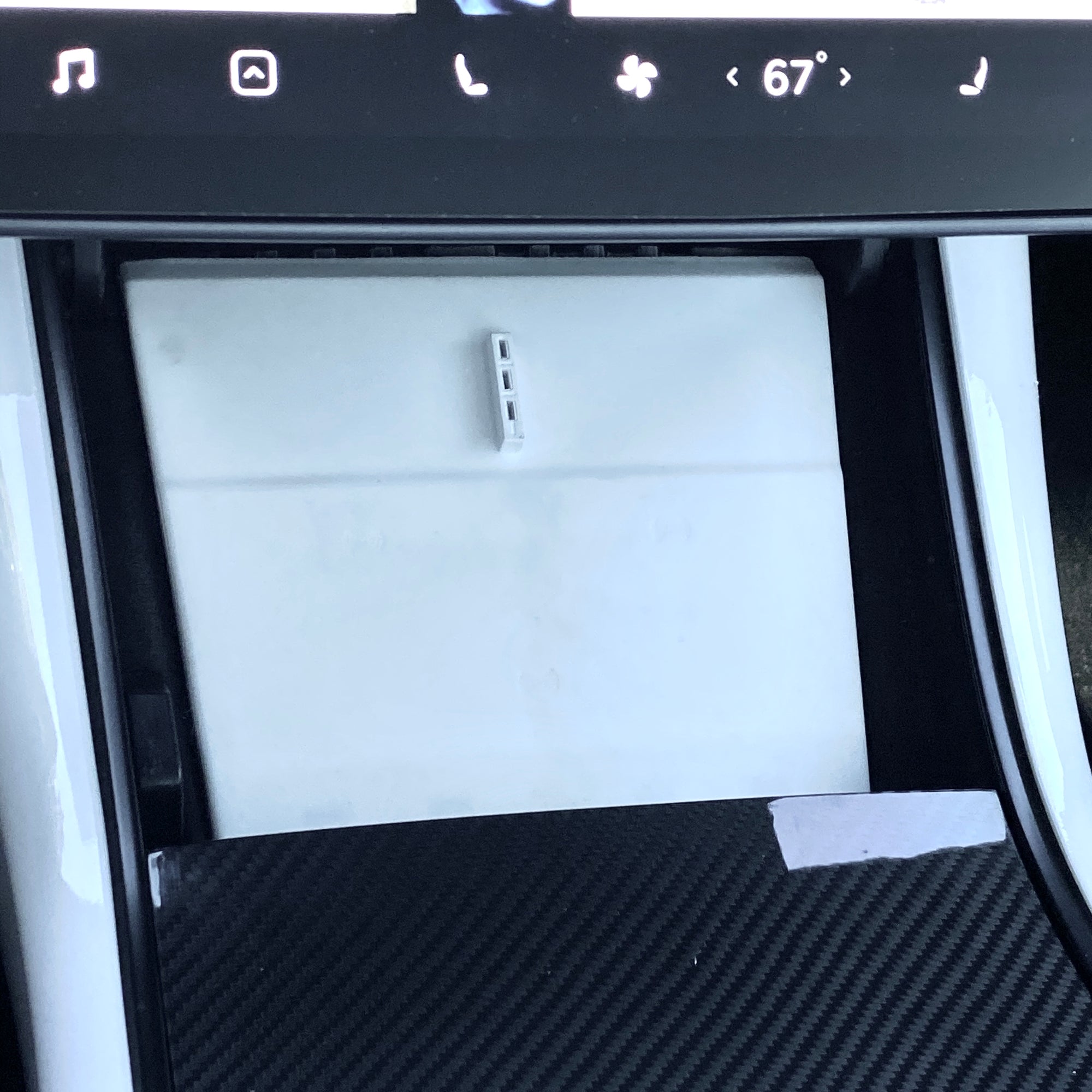 Model 3 &amp; Y - 3 Zone Wireless Charging Pad (Gen. 5) - Black or White