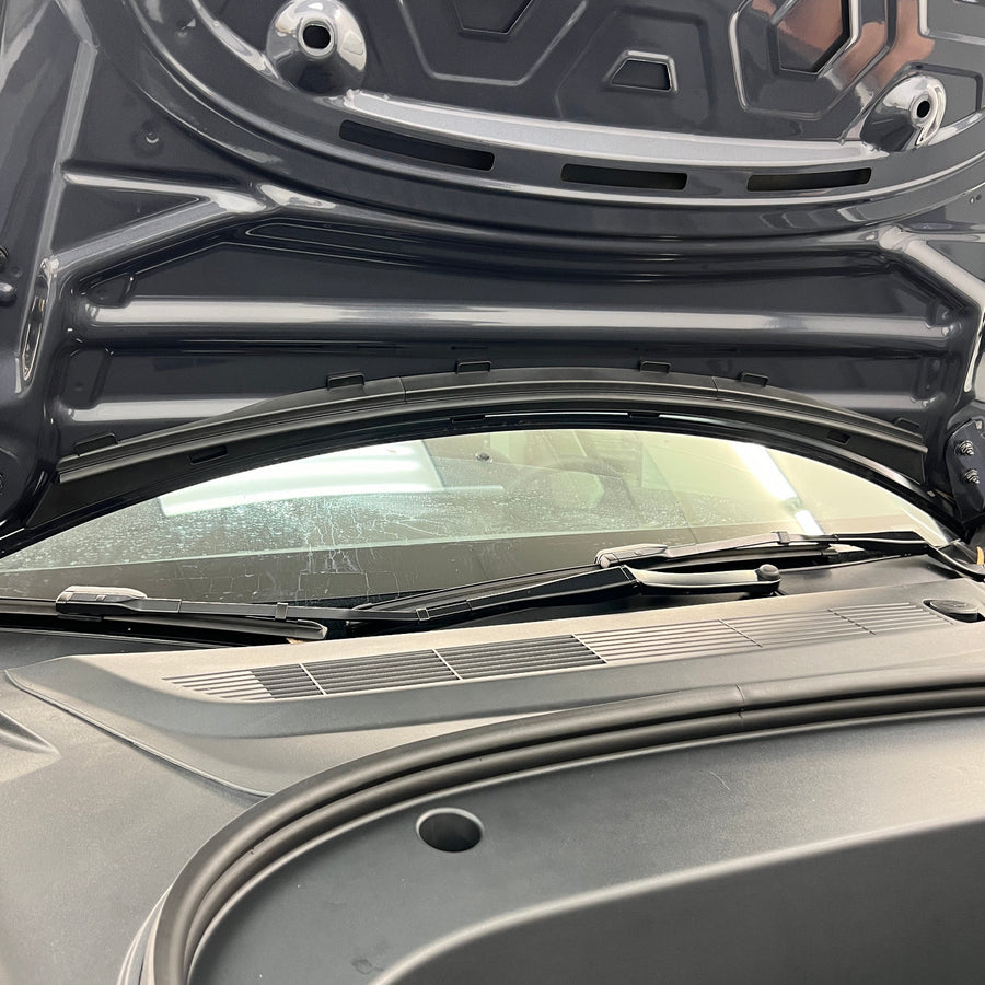 Model 3 & Y Under-Hood Rain Deflector Upgrade