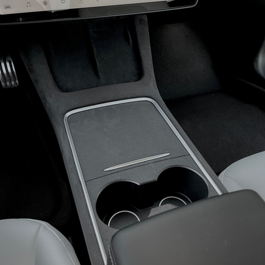 2021*  Model 3 & Y Center Console Cover (Gen. 2) - Alcantara