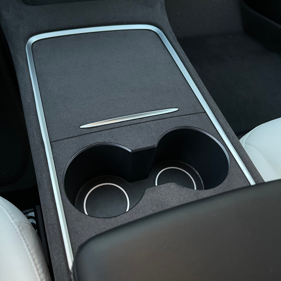 Tesla Alcantara Center Console Wrap