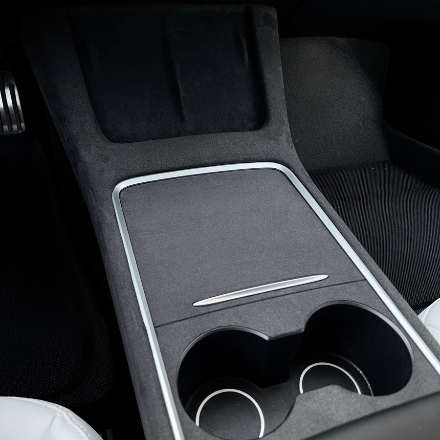 2021*  Model 3 & Y Center Console Cover (Gen. 2) - Alcantara