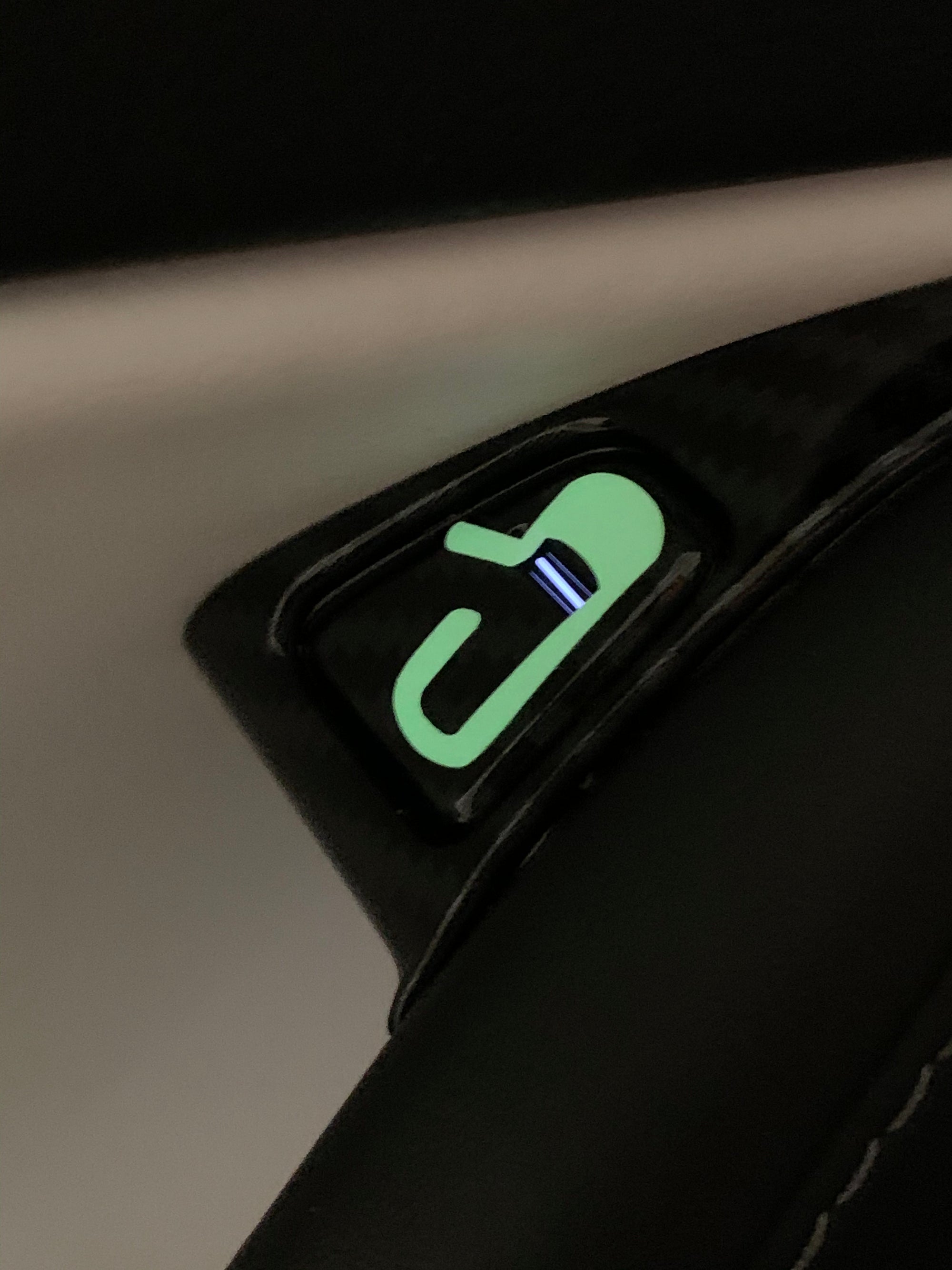 Model 3 &amp; Y Unlock Door Switch Decals - Night Glowing or White