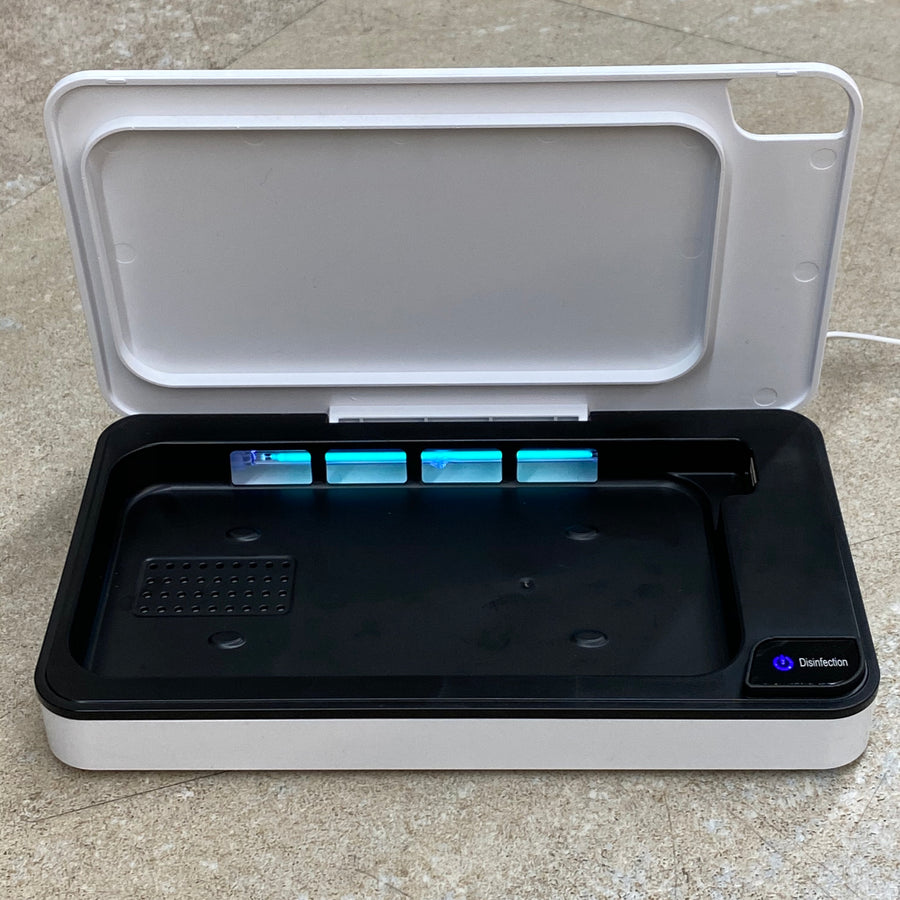 UV Sanitizing Smartphone Bath with Wireless Charging - $35 with 40% OFF