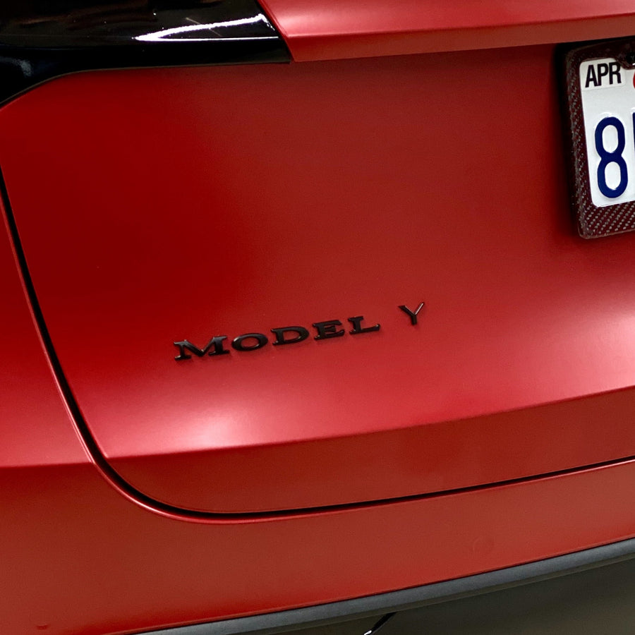 Model Y Emblem Badges