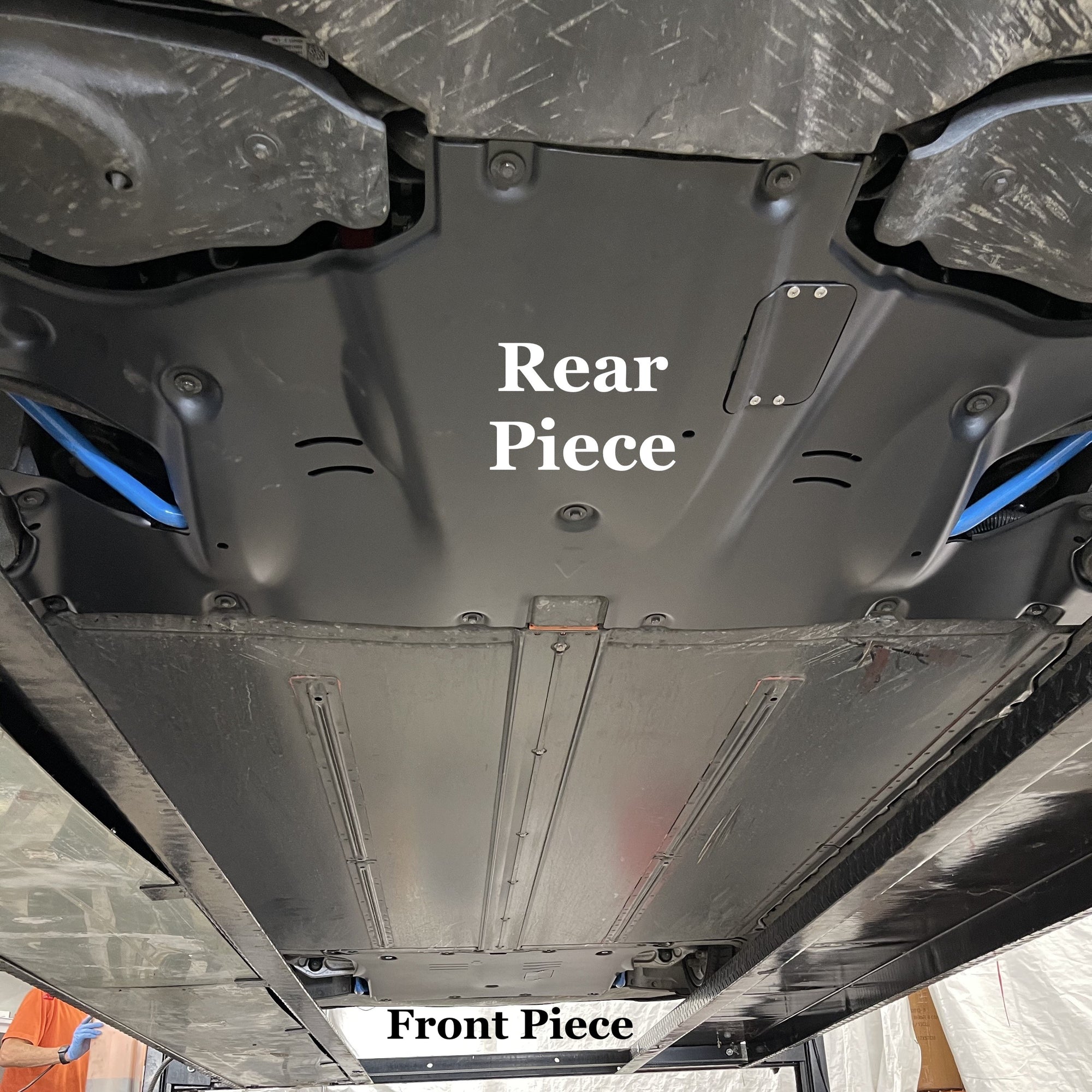 2020+ | Model Y Skid Plates - Hydro-formed Aluminum with Road Noise Reducing Urethane