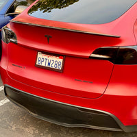 Model Y Performance Spoiler - Real Molded Carbon Fiber