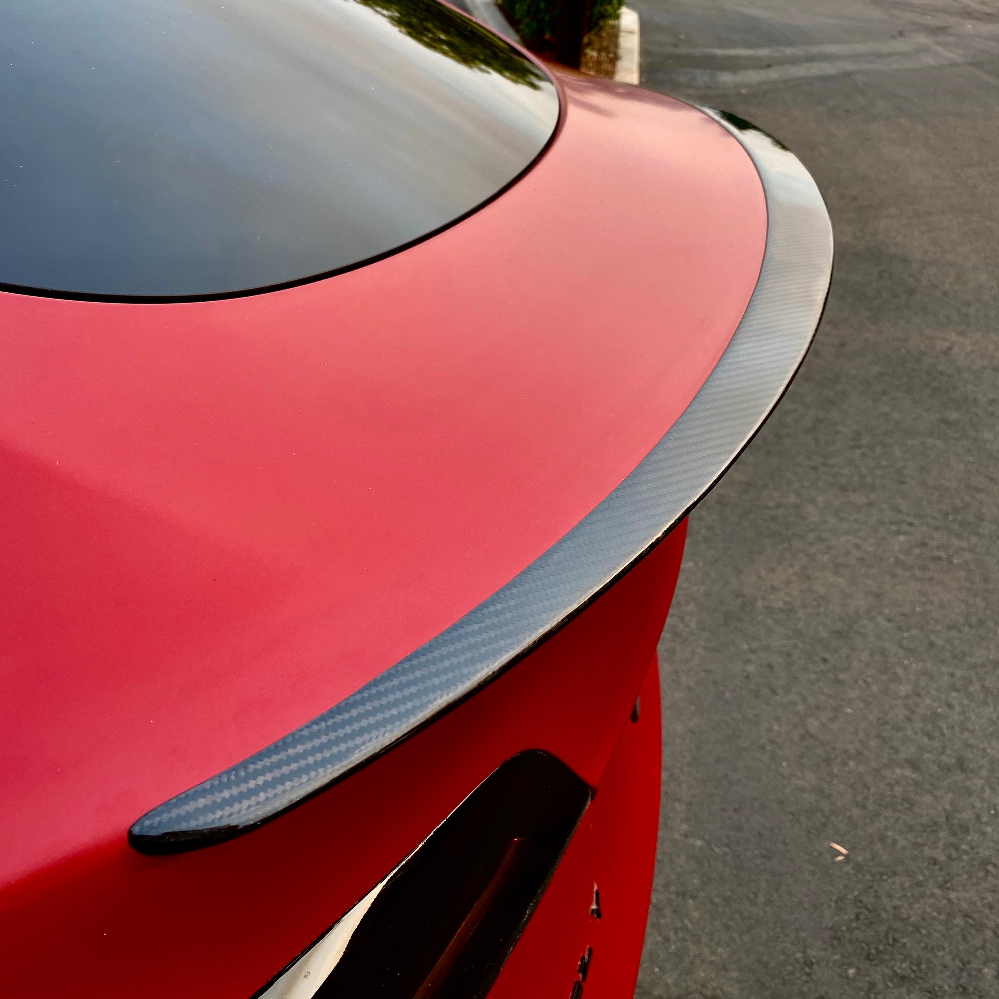 2020-2024 | Model Y Performance Spoiler - Real Molded Carbon Fiber