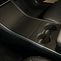 Model 3 & Y Center Console Cap ABS (Gen. 1) - Matte Black Painted