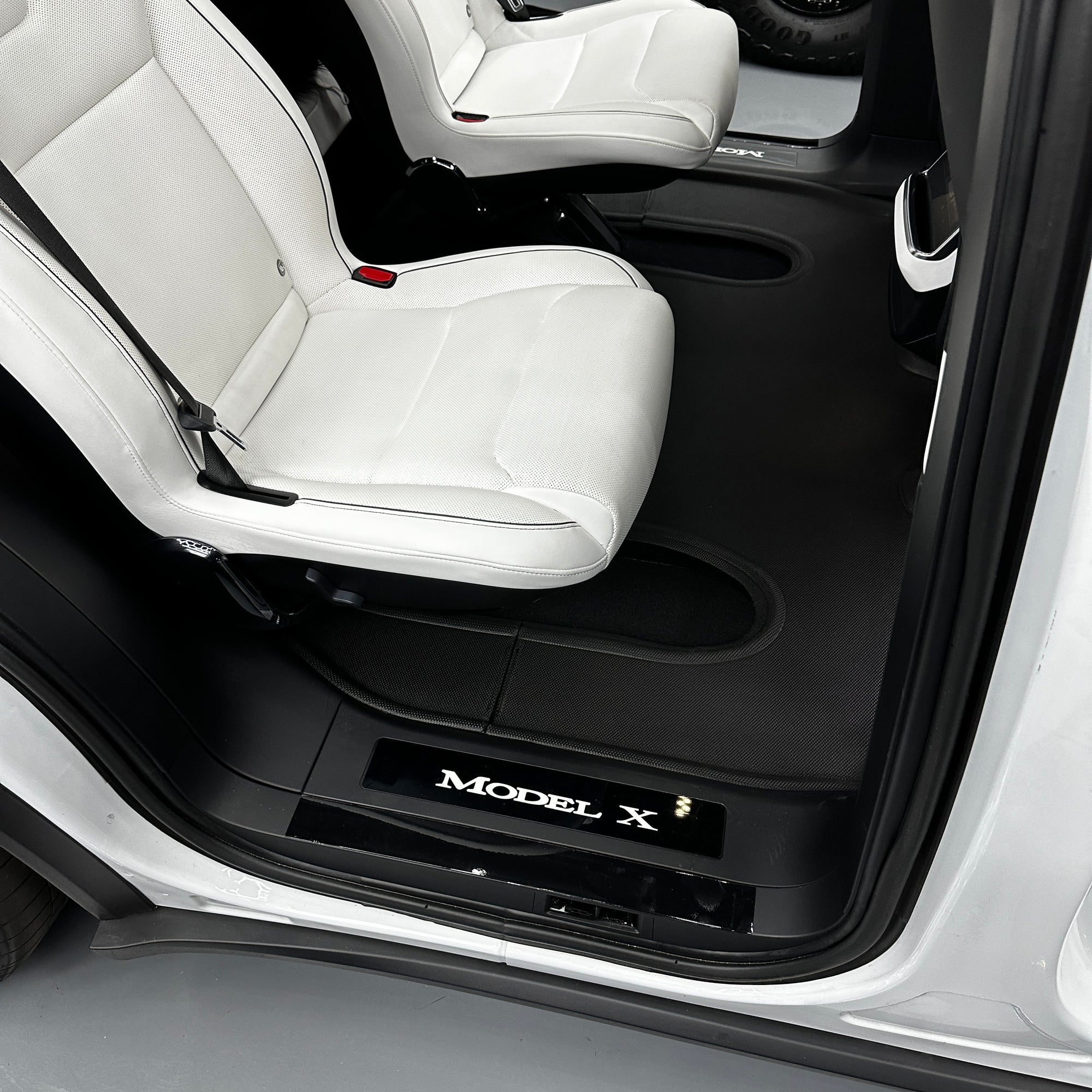 2022+ | Model X 6 Seater - 3D MAXpider KAGU Floor &amp; Cargo Mats - Row 1, 2, &amp; 3 and Trunk/Frunk