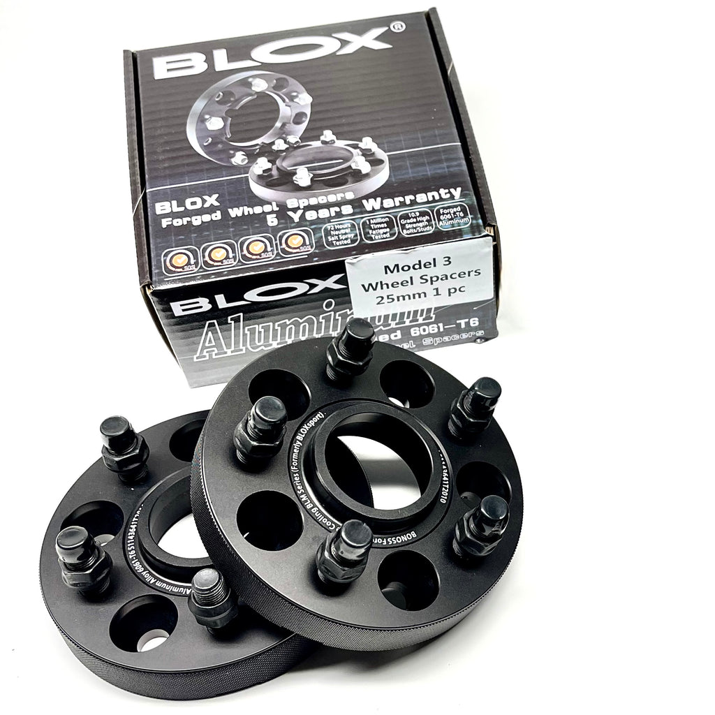 Eibach 20mm Wheel Spacer (Pair) - Black, Bolt Pattern for 2018-2022 Tesla 3 main image 0