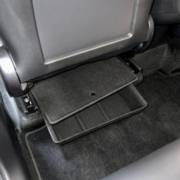 Model Y Under Seat Sliding Storage Tray With Lid - Version 2
