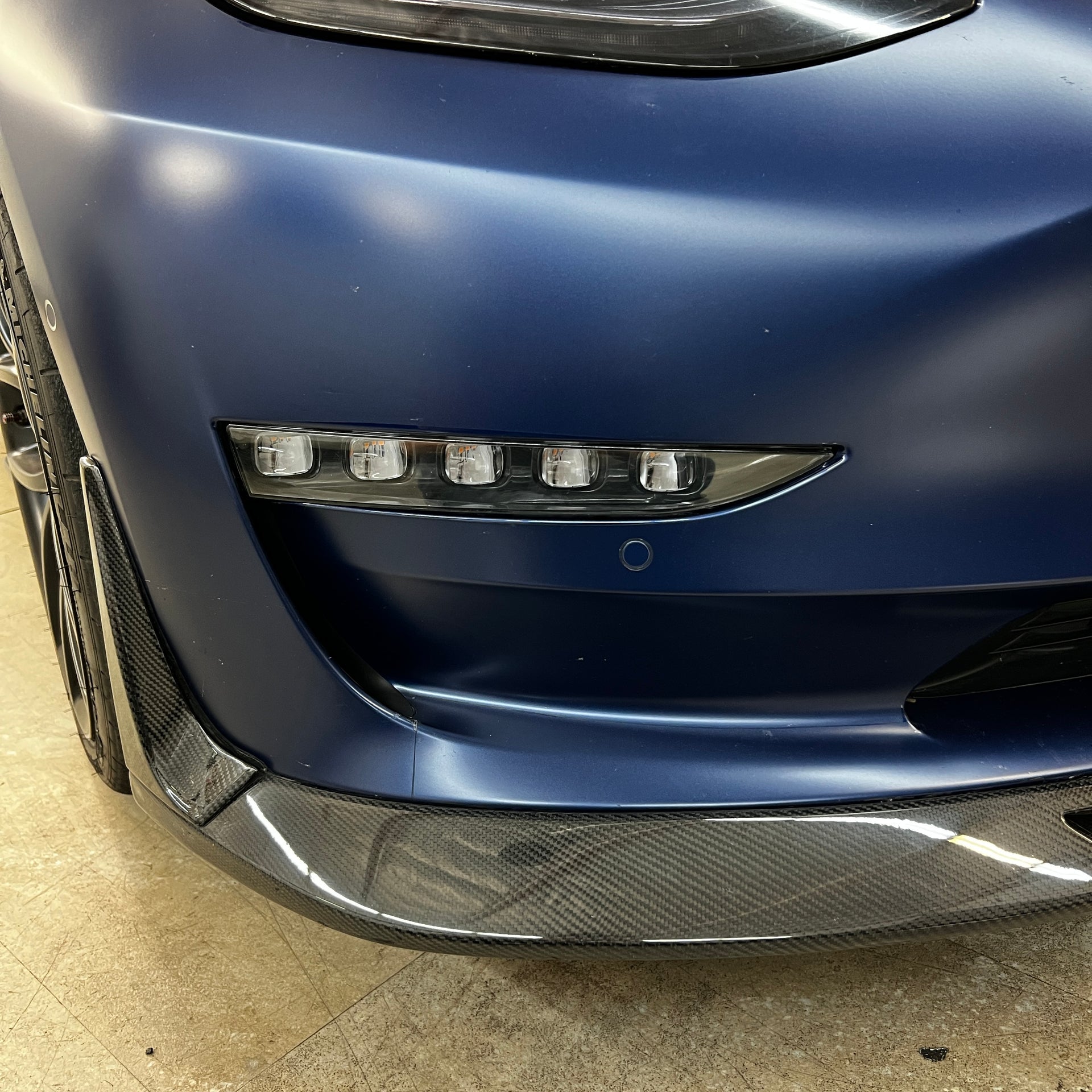 Model 3 & Y LED Fog Light Upgrade with Turn Signals (1 Pair) - Fits Pe ...