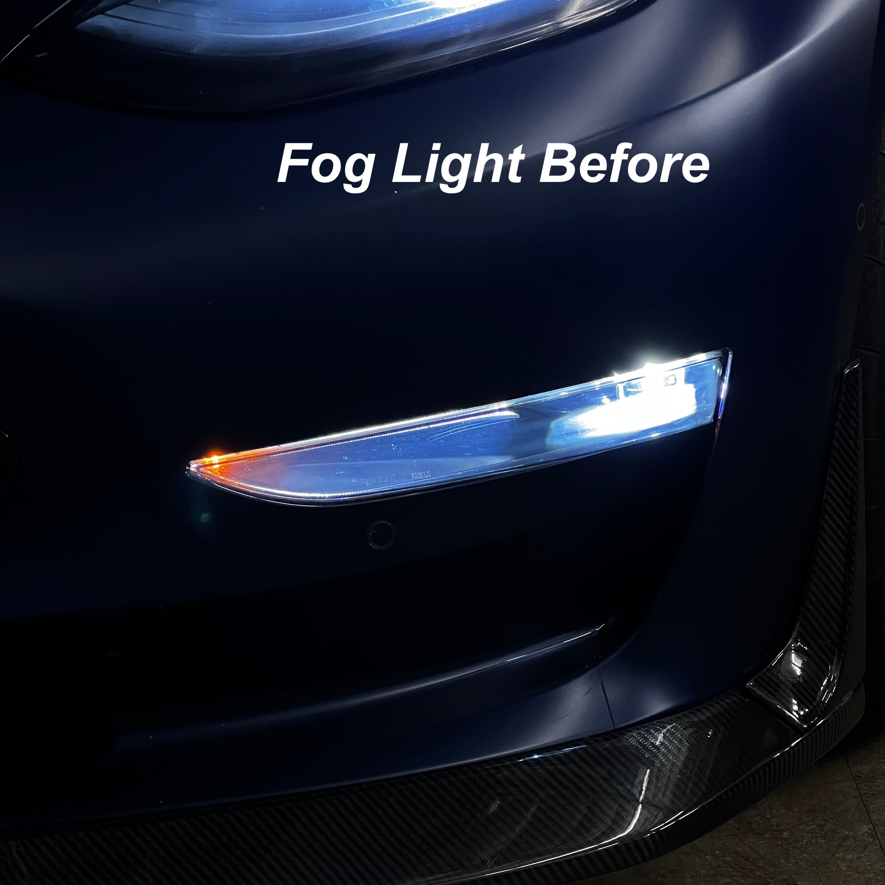 Tesla model 3 fog light upgrade sales