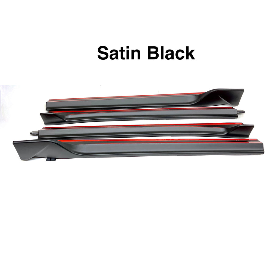 Model 3 Side Skirts ABS Plastic (4 Piece Kit) - Variety*