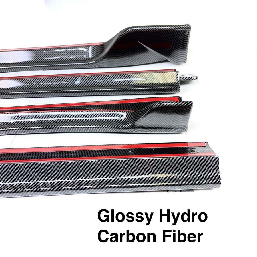 Model 3 Side Skirts ABS Plastic (4 Piece Kit) - Variety*