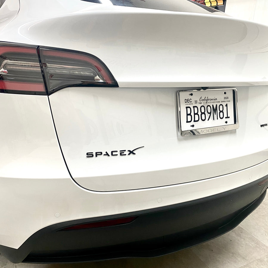 SPACE X Trunk Emblem & NASA DECAL