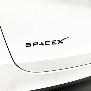 SPACE X Trunk Emblem & NASA DECAL