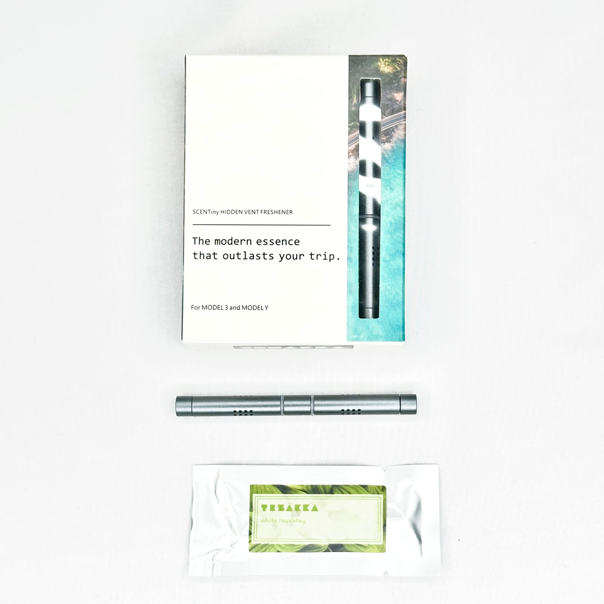 Model 3 &amp; Y Drop-In Air Freshening Scent Stick- with 3 Extra Refills