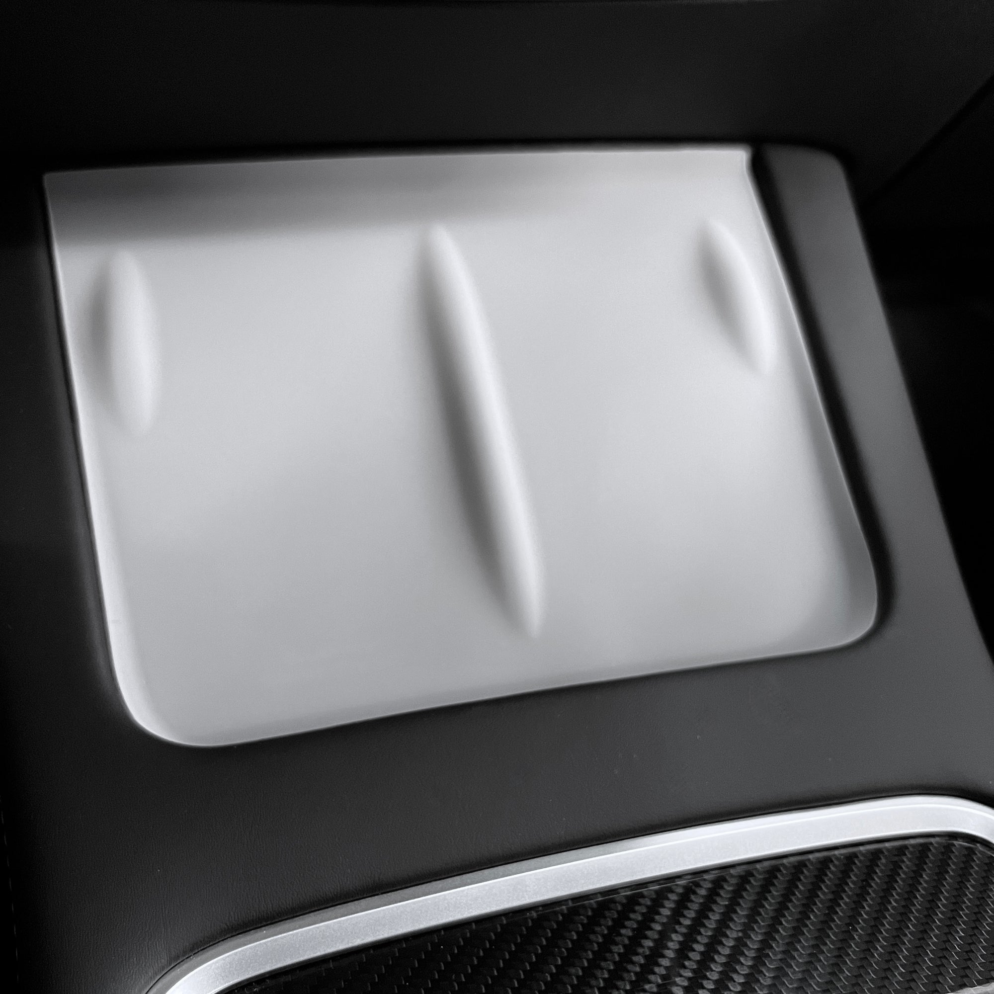 Model 3 &amp; Y Charging Dock Silicone Rubber Liner (Gen. 2) - Black or White