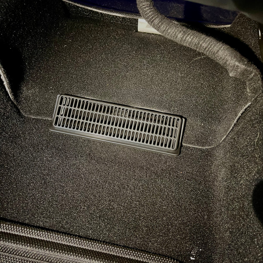 Model 3 & Y Backseat Air Vent Cover Frame- Satin Black
