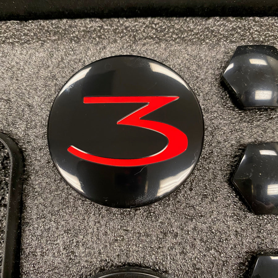Model 3 , Y, & S - Center Caps & Lug Nut Covers