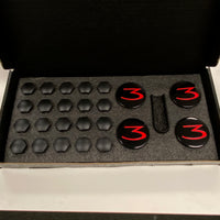 Model S3Y Center Caps & Lug Nut Covers