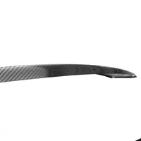 Model X Spoiler Overlay - Real Molded Carbon Fiber