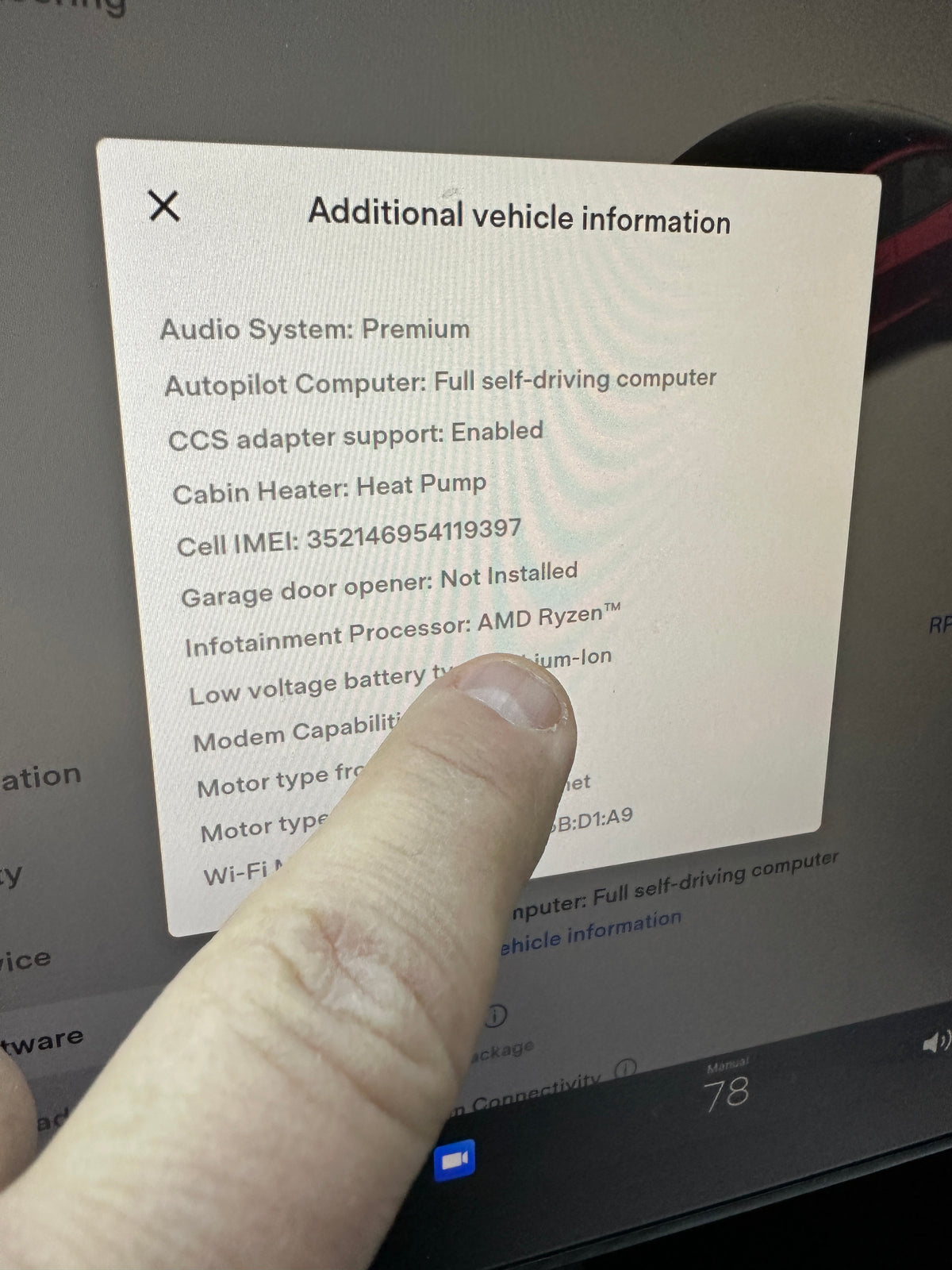 Tesla Rpm Meter 2017-2023 | Model 3 & Y Steering Column Instrument Cluster Display Gen ...