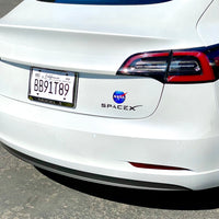 SPACE X Trunk Emblem & NASA DECAL