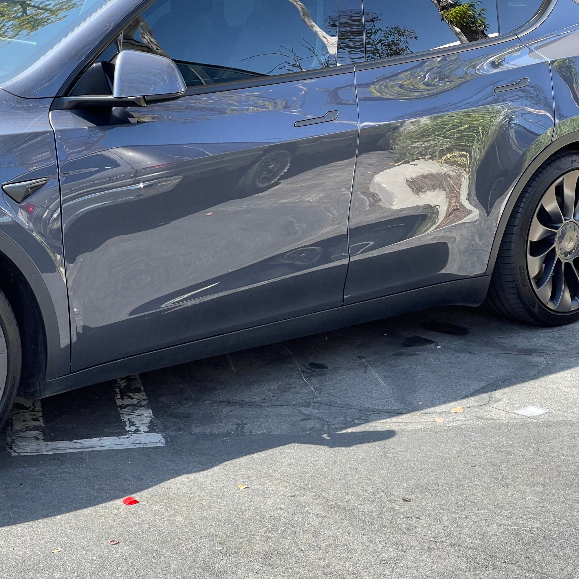 2020+ | Model Y Lower Door &amp; Rocker Panel Paint Protection Kit - Clear Bra