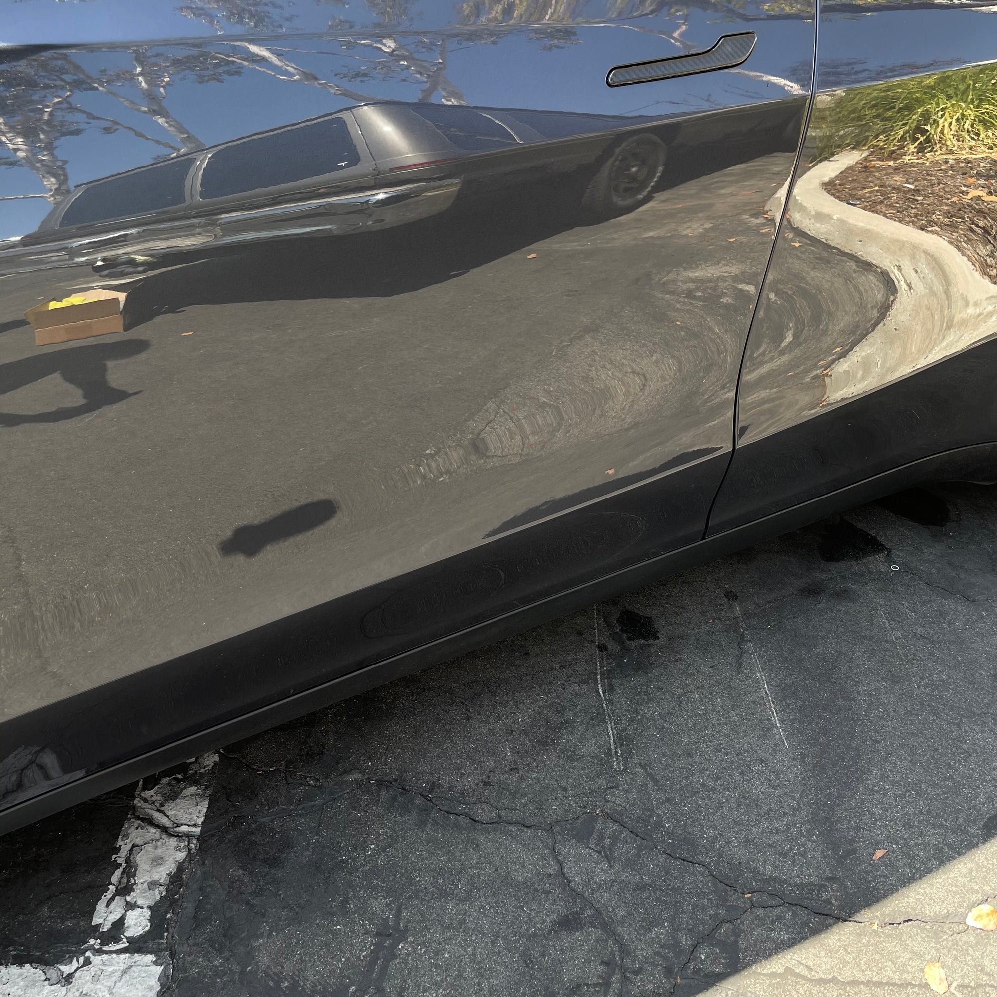 2020+ | Model Y Lower Door &amp; Rocker Panel Paint Protection Kit - Clear Bra