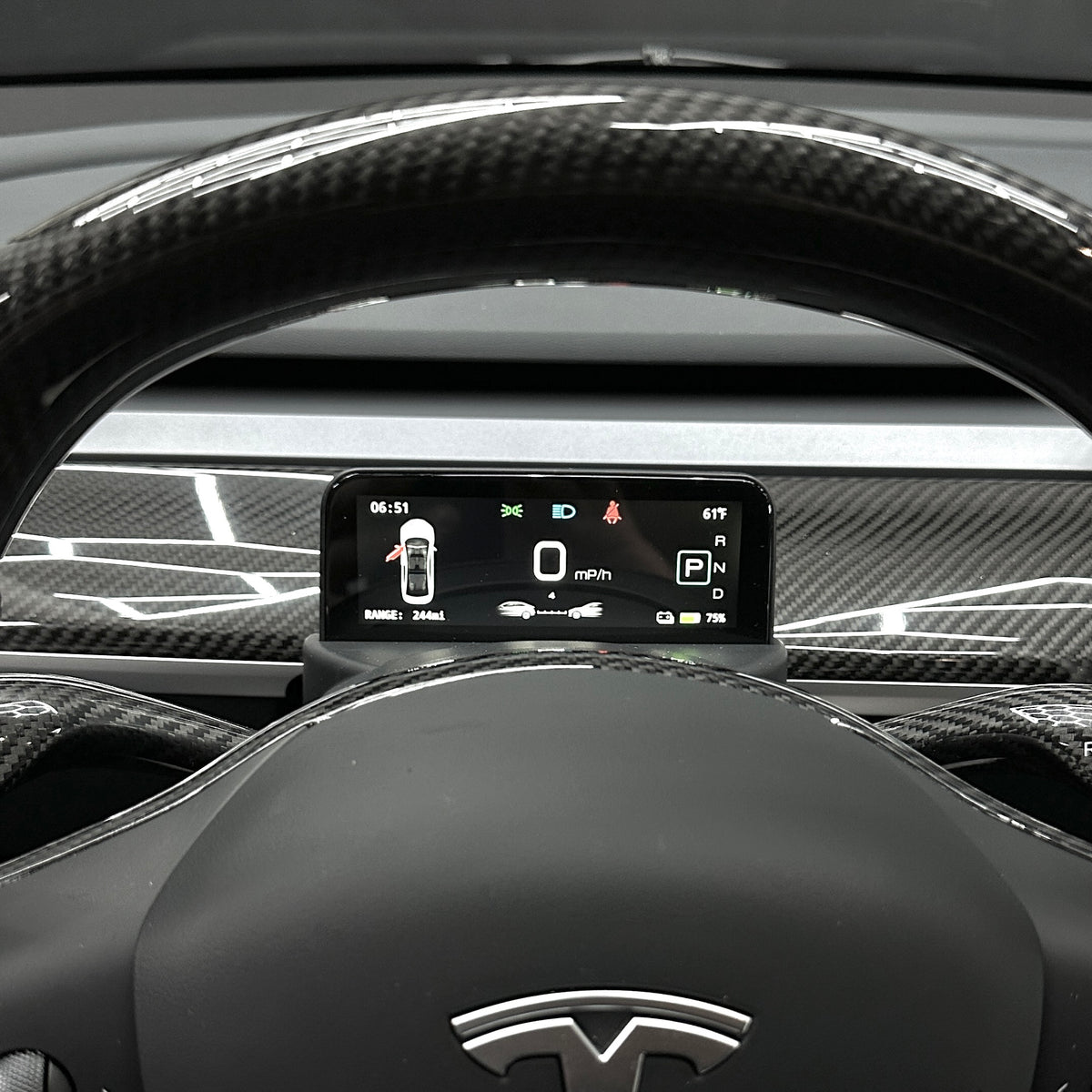 2017-2023 | Model 3 & Y Steering Column Instrument Cluster Display Gen ...