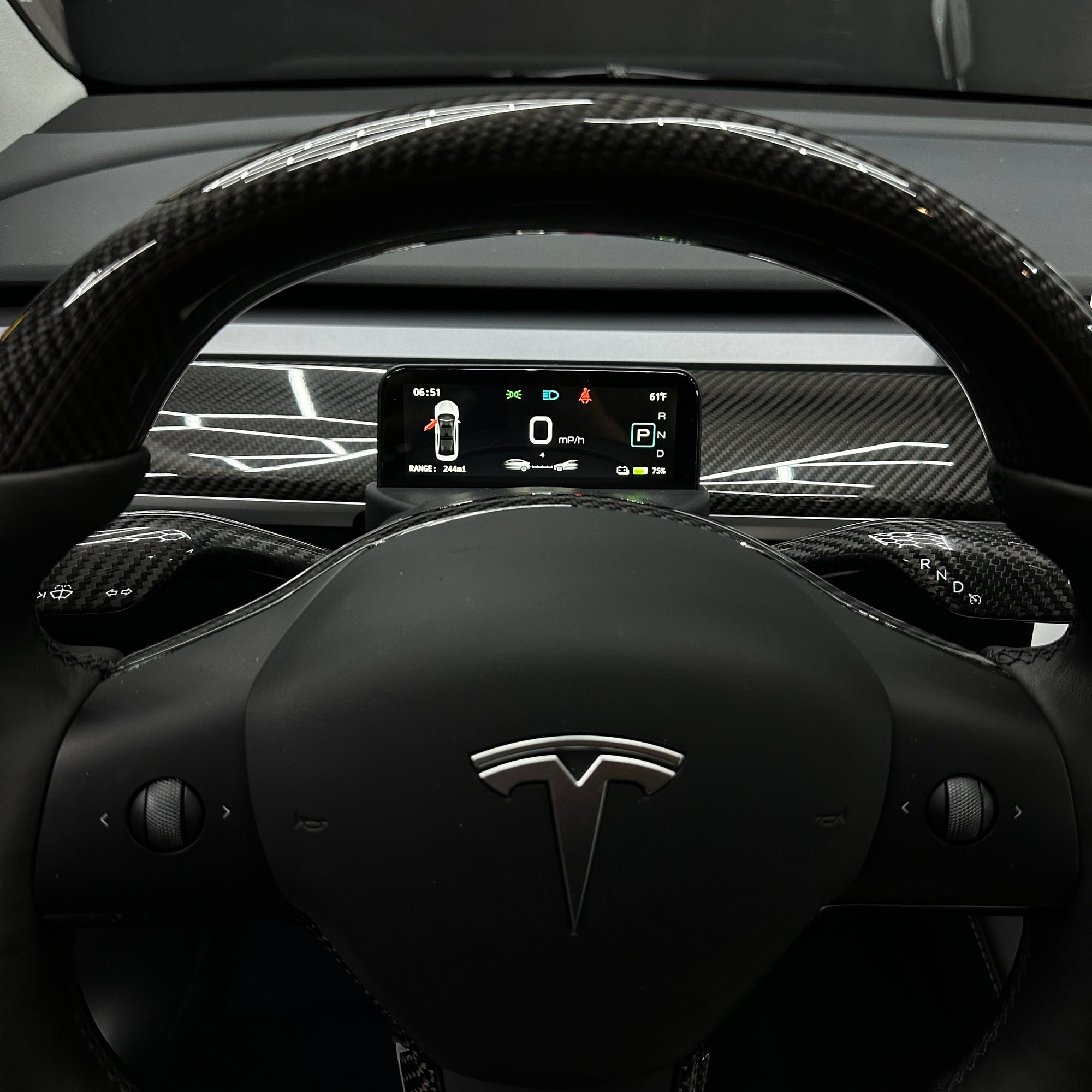 2017-2023 | Model 3 &amp; Y Steering Column Instrument Cluster Display Gen. 2