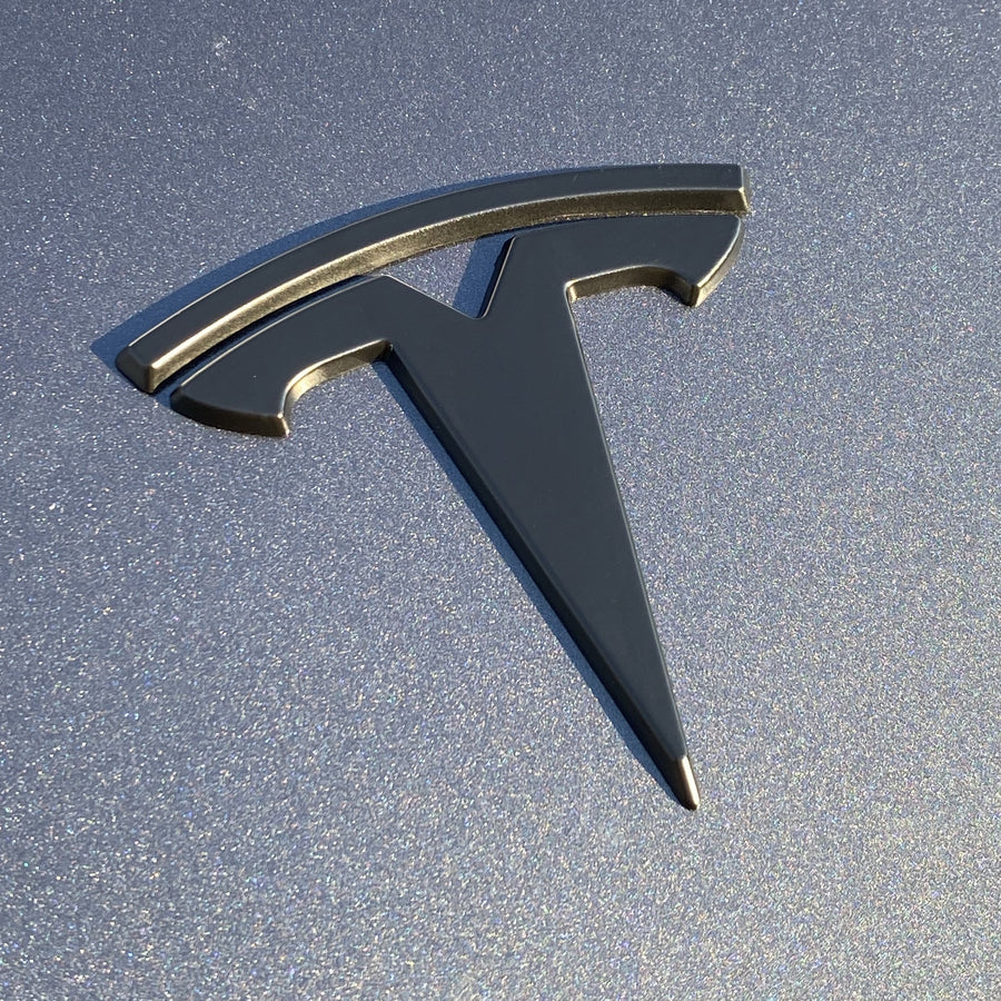 Model 3 ABS Plastic T Logo Caps (4 pieces) Front & Rear - Variety*