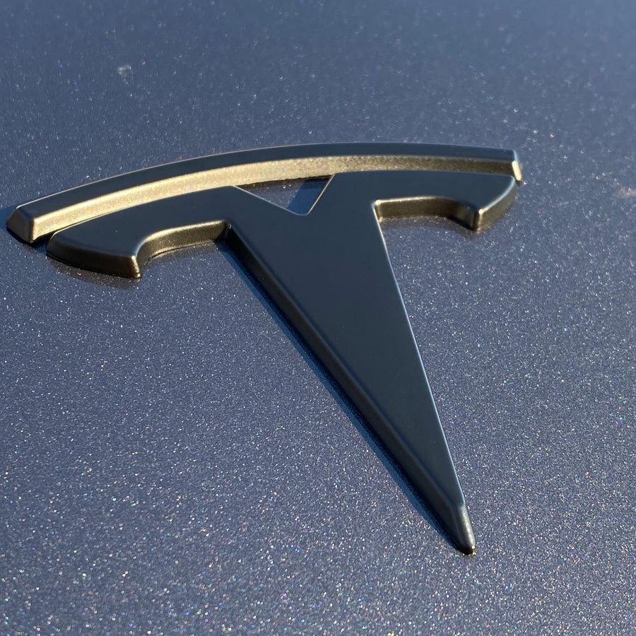 Model 3 ABS Plastic T Logo Caps (4 pieces) Front & Rear - Variety*