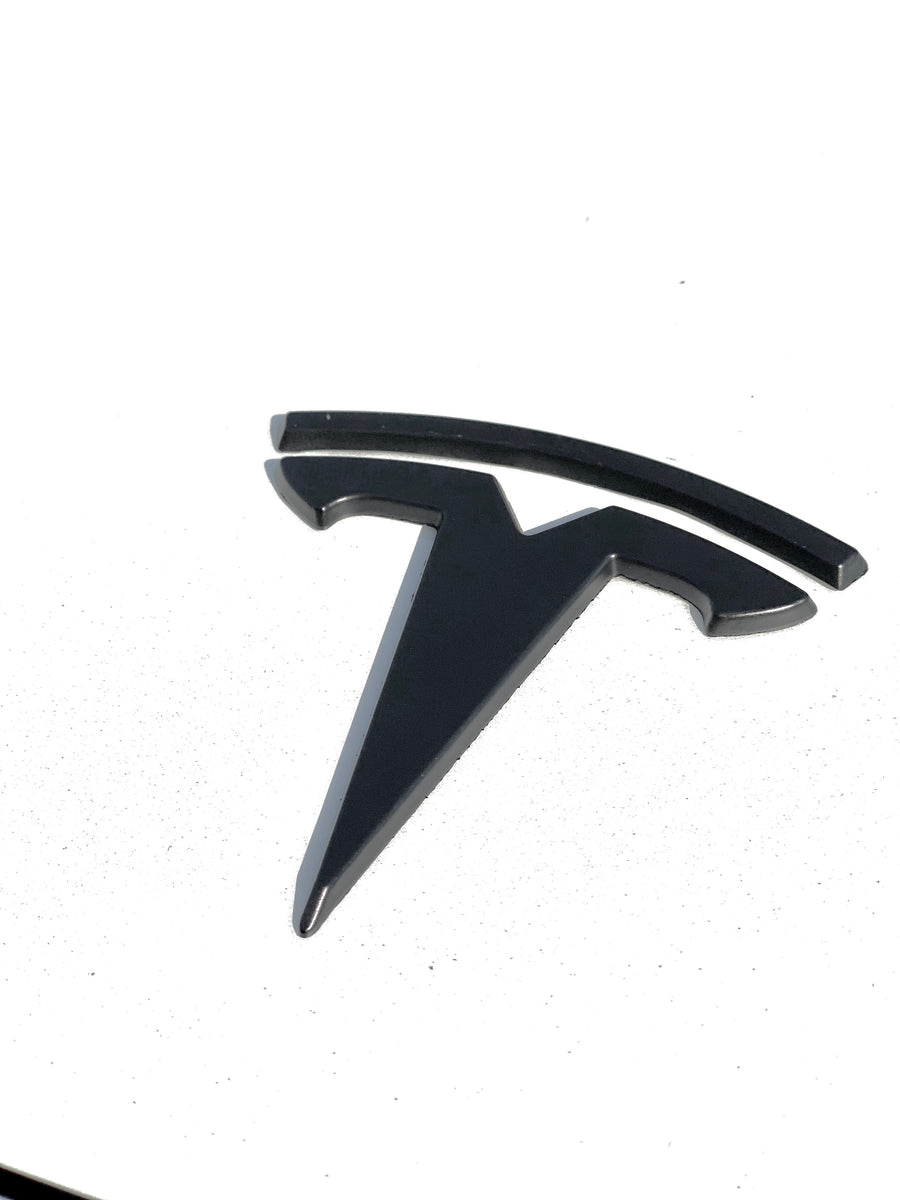 Model 3 ABS Plastic T Logo Caps (4 pieces) Front & Rear - Variety*