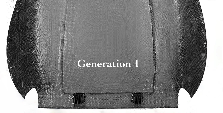 Model 3 & Y Seat Back Replacements Gen. 2 - Real Molded Carbon Fiber (1 Pair)