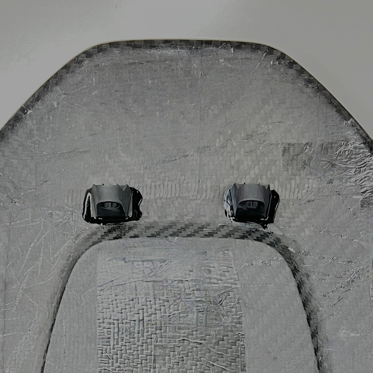 2021+ | Model S &amp; X Seat Back Replacements Gen. 2 (1 Pair) - Real Molded Carbon Fiber