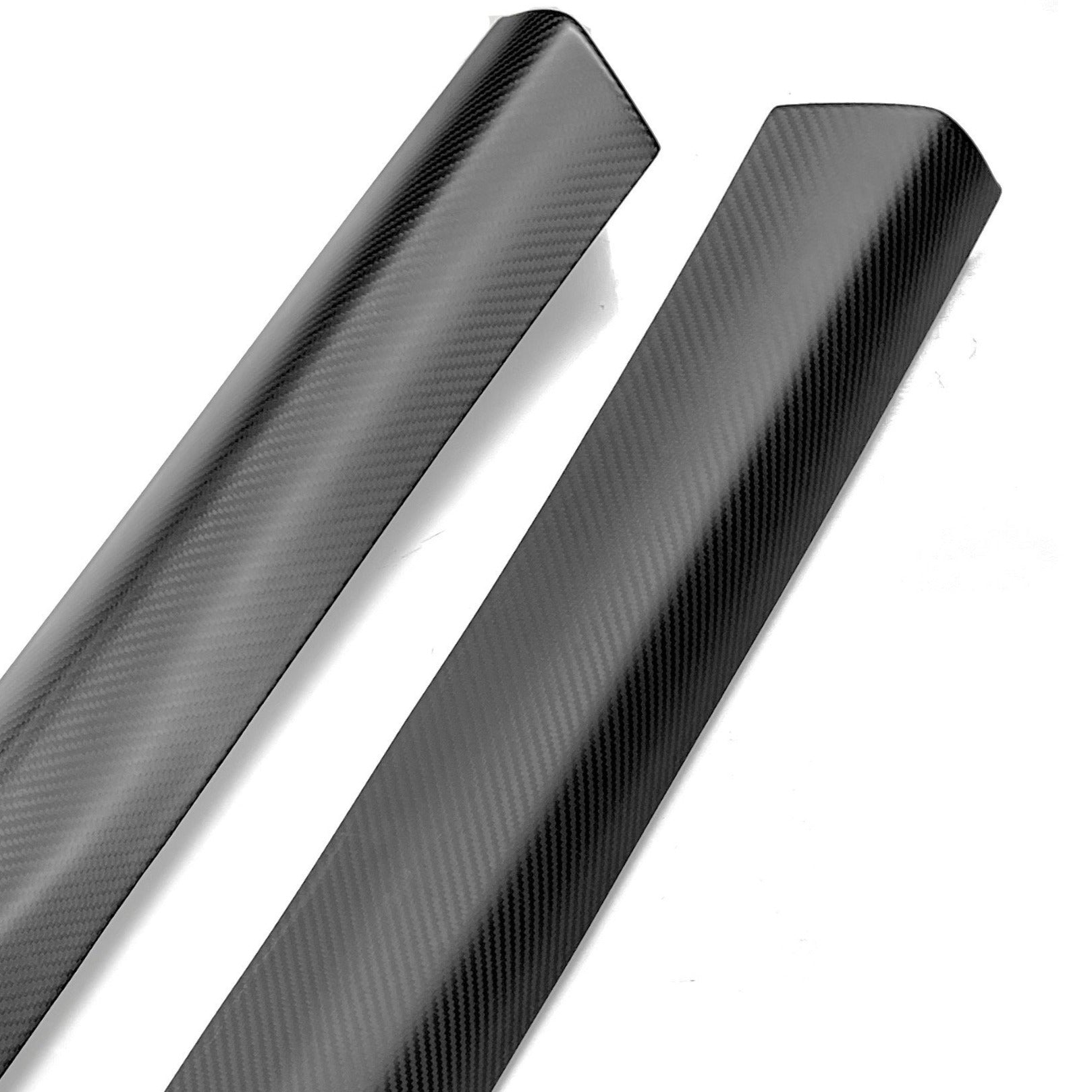 2017- 2023 | Model 3 Rear Door Panel Overlays - Real Molded Carbon