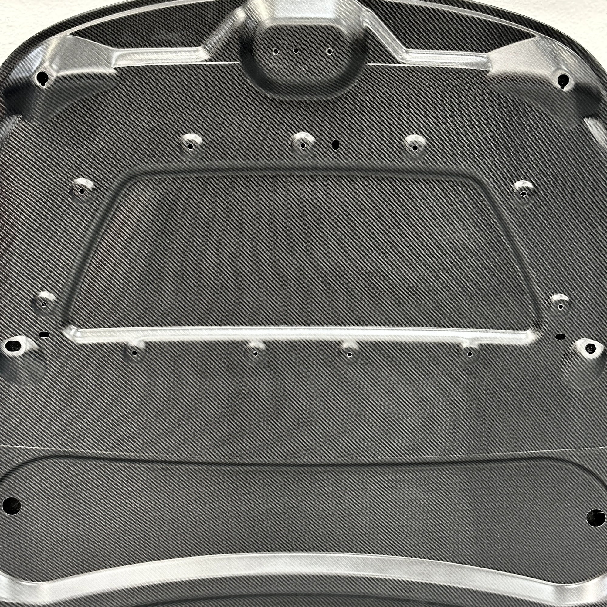 2020-2024 | Model Y Viento Robot Hood - Dual Layer with Xpel Clear Bra- Real Molded Carbon Fiber