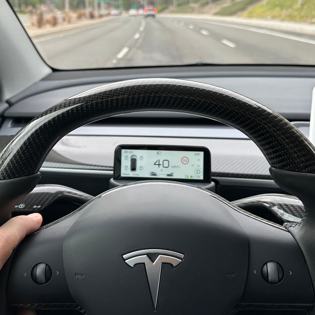Meta Rpm Model 3 & Y Steering Column Instrument Cluster Display – RPM TESLA ...