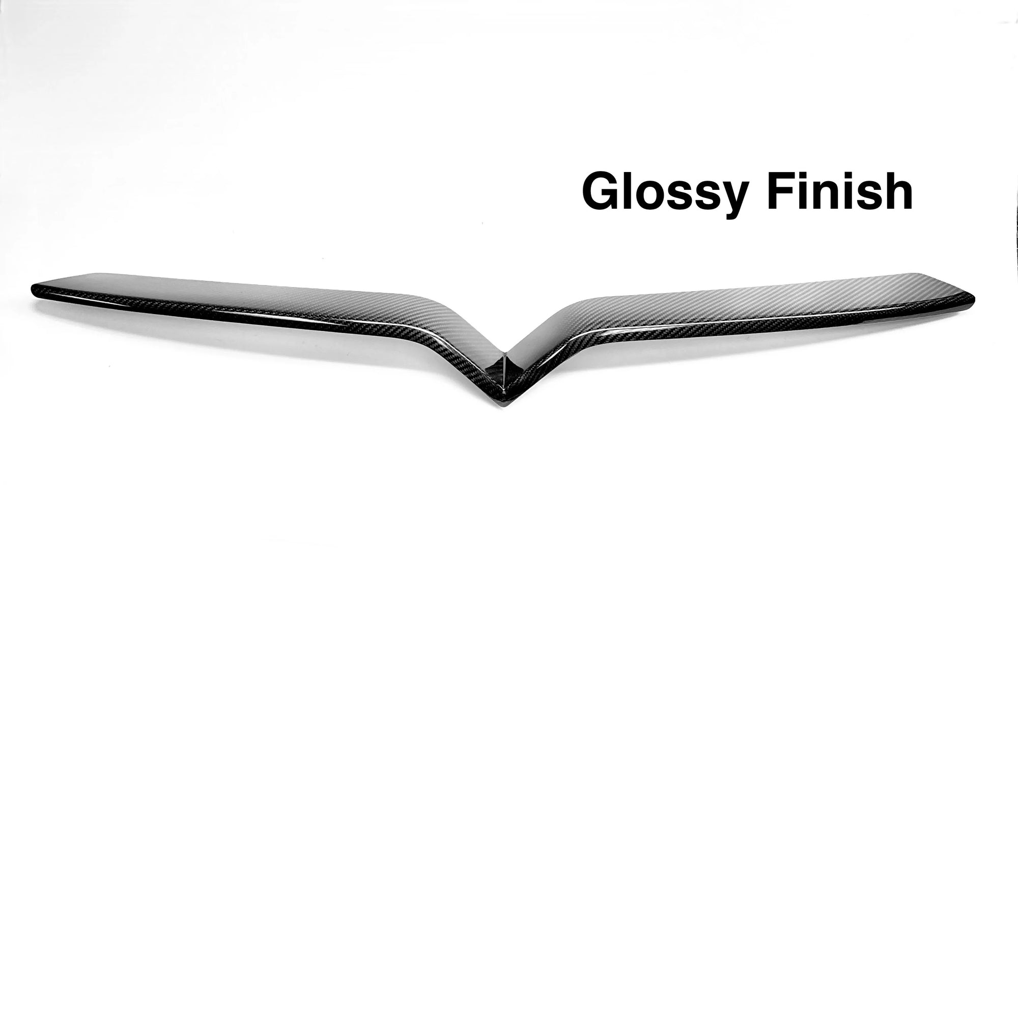 2015-2021 | Model S Front End Inlay - Real Molded Carbon Fiber