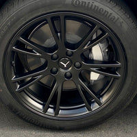 Tesla Model Y Center Caps & Lug Nut Covers - 19" Gemini Wheels