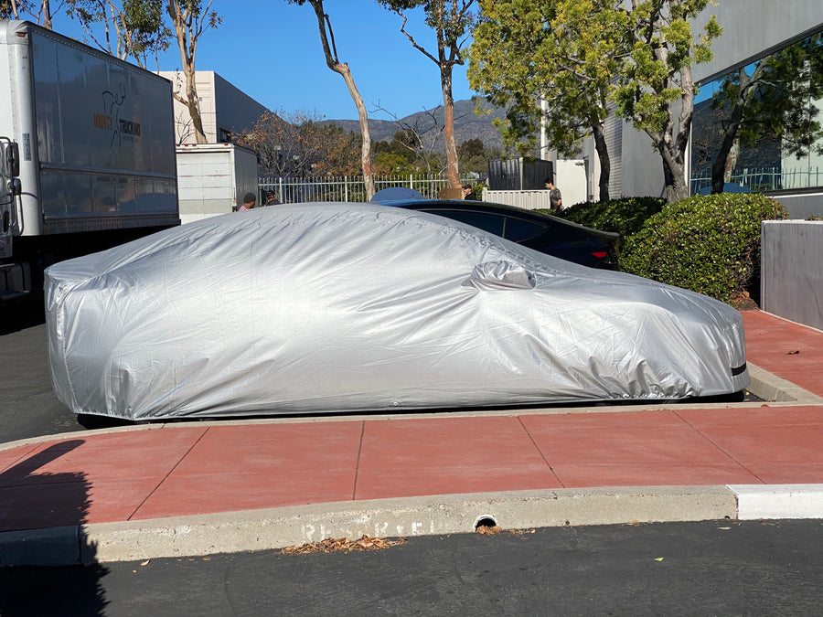 Model 3 Car Cover - Indoor/Outdoor Weatherproof - $69 with 40% OFF