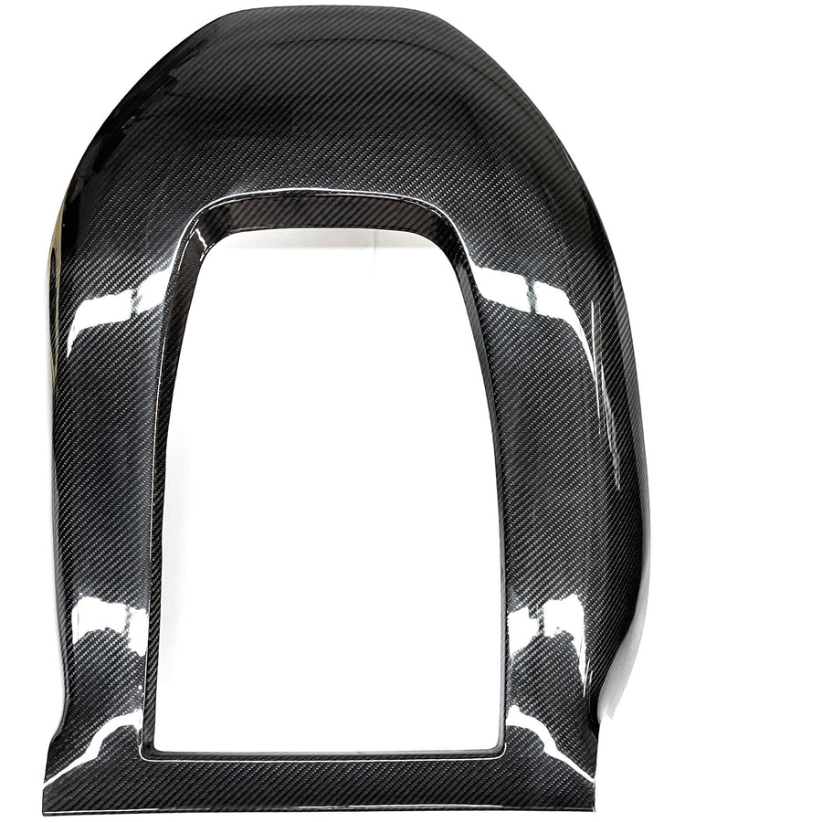 Model 3 & Y Seat Back Overlays (1 Pair) - Real Molded Carbon Fiber